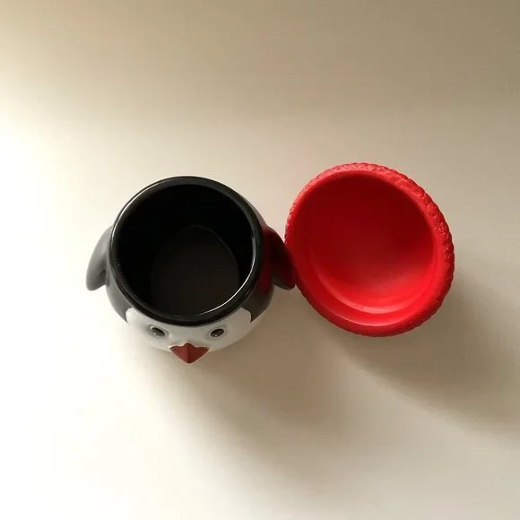 PENGUIN COOKIE CANDY SNACK JAR - Picture 6 of 13